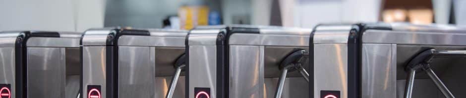 ticket barriers subway entrance
